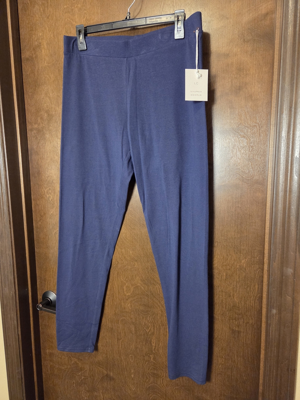 LC Lauren Conrad Navy High-Rise Leggings NWT - Picture 3 of 10